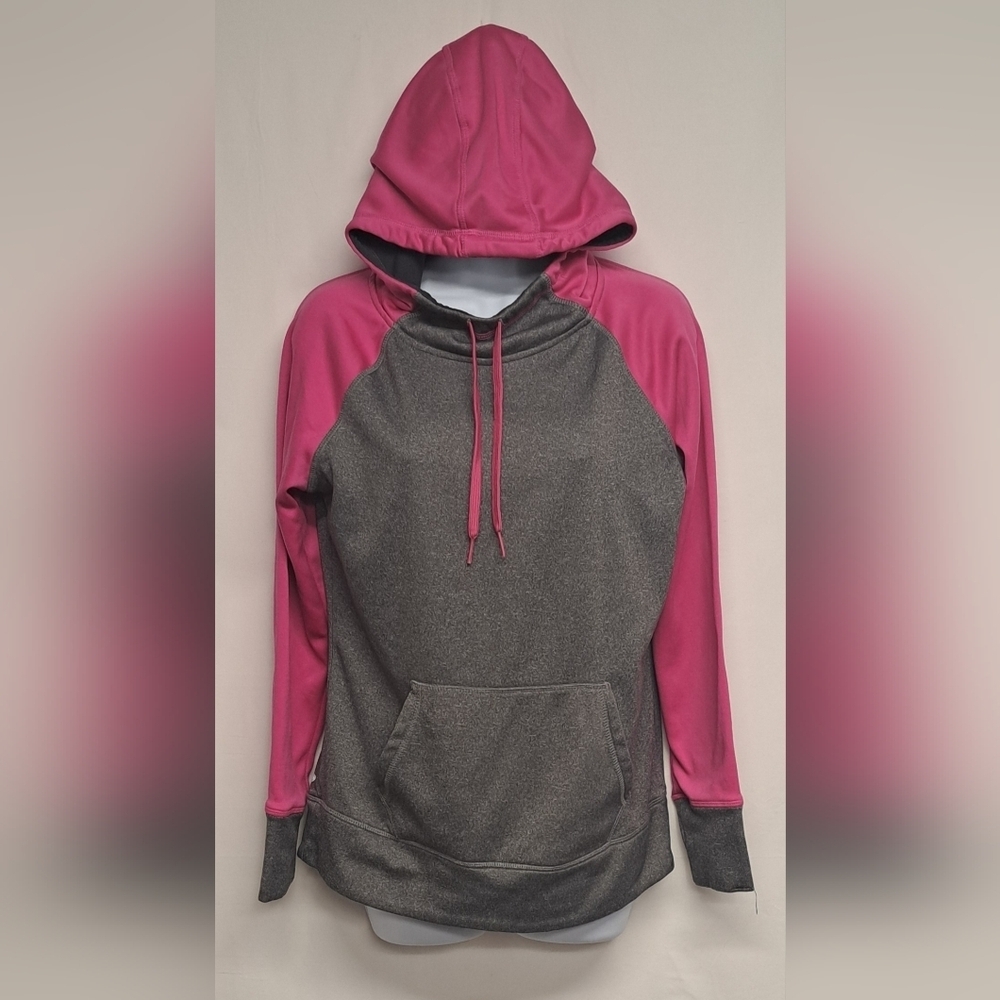 Danskin Now Hoodie Pullover Classic Athletic Front Pocket Long Sleeve M 8 10